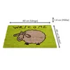 Astra Fußmatte COCO STYLE Grasgrün 40 x 60 cm Produktbild-Vorschau 5