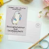 Mr. & Mrs. Panda Postkarte Biologielehrer Leidenschaft - Produktbild-Vorschau 3
