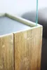 VIVANNO Windlicht Holz CANDELA Rechteckig, Antikbraun Produktbild-Vorschau 6
