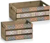 Zeller Present 15192, Aufbewahrungsbox, Mehrfarbig, Holz, Produktbild-Vorschau 4