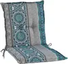 GO-DE Textil, Sesselauflage nieder, Ornamentstreifen blau Produktbild-Vorschau 6