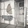 Aquabad Hastaflex Teleskop Duschstange Silber, 105 - 180 cm Produktbild-Vorschau 5