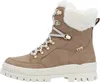 A single beige winter boot is shown against a white background. Voir les images du produit