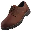 Dockers by Gerli Herren Leder Halbschuhe Braun Voir les images du produit 1