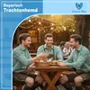 Trachtenhemd Karo Edelweiß-Stickerei  aus Baumwolle, Produktbild-Vorschau 6