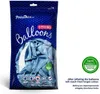 10 Stk. Luftballon Ø30cm "Uni Metallic" | Babyblau Produktbild-Vorschau 3