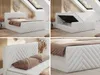 MKS MEBLE Boxspringbett 180x200 mit Bettkasten Matratze H4 Produktbild-Vorschau 2