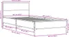 vidaXL Bettgestell Sonoma-Eiche 100x200 cm Holzwerkstoff Produktbild-Vorschau 8