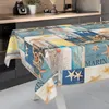 Tischdecke auf See Maritim Blau 160x100cm mit Band-Kante Produktbild-Vorschau 2