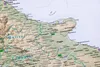 GeoMetro XL Italienkarte auf Italienisch mit Laminierung Produktbild-Vorschau 10