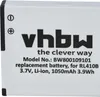 vhbw 2x Akku kompatibel mit Rollei Actioncam 230, 410, 240, Produktbild-Vorschau 5