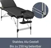 Juskys 3-zónový masážní stůl - skládací a výškově Náhled obrázku produktu 4