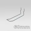 Schlaufenhaken für Lochwand, Länge: 60 mm 100 Stück Produktbild-Vorschau 2