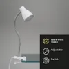 LED Klemmleuchte Flexibel Kabelschalter 2,5 W weiß Produktbild-Vorschau 2
