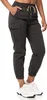 Pantaloni cargo da donna Tazzio Regular Fit F600 antracite, Anteprima dell’immagine prodotto 4