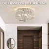 Moderne Kristall Deckenleuchte 32cm, runde LED Deckenlampe, Produktbild-Vorschau 4