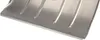 A close-up view of the metal edge of a shovel blade. Produktbild-Vorschau