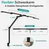 LED Schreibtischlampe mit Schwenkarm 24W 5 Farbtemperaturen Produktbild-Vorschau 4
