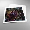 Poster - Poster ohne Rahmen - Blätter Agave Blume - 60x60 Produktbild-Vorschau 3