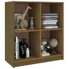 vidaXL Sideboard Honigbraun 70x33x76 cm Massivholz Kiefer - Produktbild-Vorschau 5