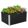 Floordirekt Hochbeet Paros WPC Garten Hochbeet anthrazit Produktbild-Vorschau 1