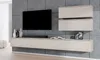 AX LIVING Anbauwand Loriano V Wohnwand beige Kaschmir 300 Produktbild-Vorschau 2