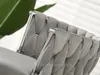 Designová barová židle KRISMAR - šedá / chrom Náhled obrázku produktu 8