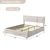 Letto matrimoniale con boxspring INONEFT, 180x200 cm, con Anteprima dell’immagine prodotto 7