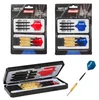 Fléchettes de lancer avec pointe en métal 3pcs 2 couleurs Voir les images du produit 1
