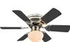 Ventilatore da soffitto Ugo 76 cm Bianco / Grafite con luce Anteprima dell’immagine prodotto 10