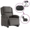 vidaXL Fauteuil relax avec releveur électrique Gris Cuir Voir les images du produit 8