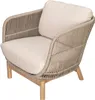 home24 Loungeset - 4-teilig - Akazie Massiv / Polyester - Produktbild-Vorschau 9