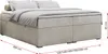 Boxspring bez čela BESS s úložným prostorem - 200x200 cm - Náhled obrázku produktu 5