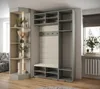 MEBLE KRYSPOL Inova 1 Möbelset Garderobe, 236,7x150x47cm - Produktbild-Vorschau 3