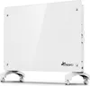 TRESKO® Elektroheizung Weiß 1500W Glaskonvektor Konvektor Produktbild-Vorschau 1