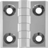 Scharnier Metallscharnier Chrom Zink 180° Metall Türband Produktbild-Vorschau 2
