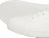 Close-up view of a white sneaker. Voir les images du produit