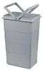 Hailo Seau intérieur 1075969 gris clair 10 litres 226 x 156 Voir les images du produit 1