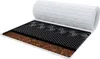 A cross-section view of a mattress topper, revealing its layered construction. Produktbild-Vorschau