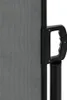 Ausziehbare Seitenmarkise Anthrazit 100x500 cm Produktbild-Vorschau 8