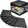 Puzzelmat zwart, bestaande uit 9 matten, elk 30x30x1 cm Productafbeelding-voorbeeld 8
