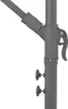 vidaXL Ampelschirm mit Aluminium-Mast 350 cm Anthrazit Produktbild-Vorschau 13