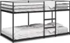 vidaXL Patrová postel bez matrace černá 90x190 cm ocelová Náhled obrázku produktu 1