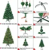 Instructions for assembling a Christmas tree. Produktbild-Vorschau