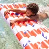 Swim Essentials Luxus Luftmatratze - Rot Weiß Wal Wal-Motiv Produktbild-Vorschau 2