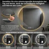 Lumoire® Badspiegel mit beleuchtung – 120 cm Rund – Mit Produktbild-Vorschau 5