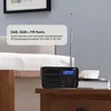 Tragbarer DAB+ FM Alarm Radiowecker Wiederaufladbar AUX 40 Produktbild-Vorschau 3