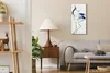 Leinwand Uhr Küche Wohnzimmer Bild 30x60 Malerei Abstrakte Produktbild-Vorschau 3