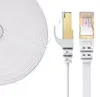 Elfcam Cat 7 Flachkabel Patchkabel 20 m Weiß, RJ45 Produktbild-Vorschau 1