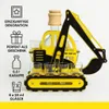 Holz-Bagger mit Karaffe & 6 Gläsern – Geschenk für Produktbild-Vorschau 3
